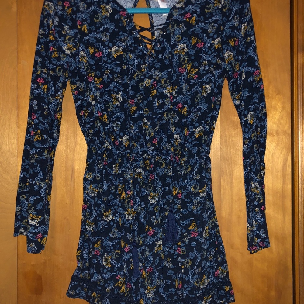Navy romper